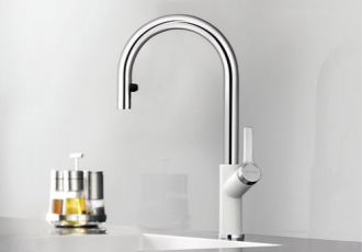 Blanco CARENA-S Vario baterie bílá/chrom granit 521 368