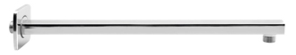 Sprchové ramínko hranaté nízké, 404mm, chrom TQ043