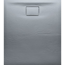 ACORA vanička z litého mramoru, obdélník 120x90x2,9cm, šedá, dekor kámen AC025