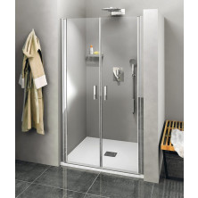 ZOOM LINE sprchové dveře dvojkřídlé 1000mm, čiré sklo ZL1710