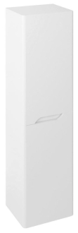 MEDIENA skříňka vysoká 35x140x30cm, 2x dvířka, levá/pravá, bílá mat/bílá mat MD350