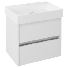 NIRONA umyvadlová skříňka 57x51,5x43 cm, bílá NR060-3030