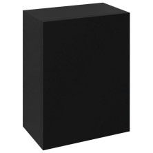 TREOS skříňka horní dvířková 35x50x22cm, pravá/levá, černá mat TS040-3535