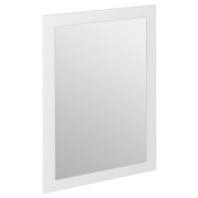 TREOS zrcadlo v rámu 750x500mm, bílá mat TS750-3131