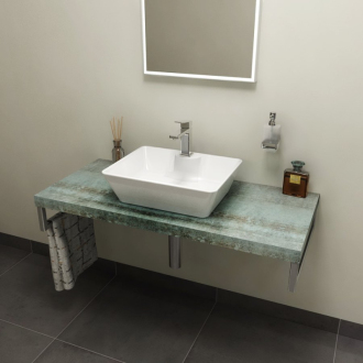 AVICE deska 90x50cm, aquamarine AV096