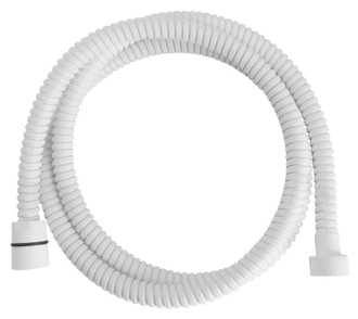 POWERFLEX kovová sprchová hadice, 150cm, bílá mat FLE10BI