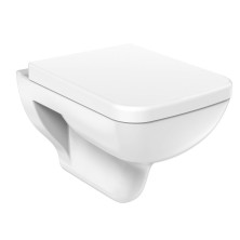 BENE závěsná WC mísa, 35,5x51cm, bílá BN320