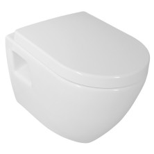 NERA závěsná WC mísa, 35,5x50cm, bílá NS952