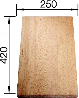 Blanco krájecí deska DALAGO 420x250 příslušenství bukové dřevo dřevo 232 817