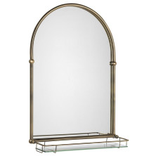 TIGA zrcadlo s policí 48x67cm, bronz HZ206