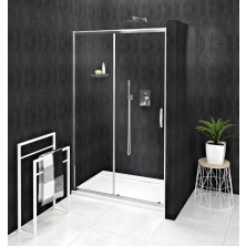 SIGMA SIMPLY sprchové dveře posuvné 1000 mm, čiré sklo GS1110