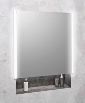 INTEGRA zápustná galerka s LED osvětlením, 65x70cm, levá/pravá IN065