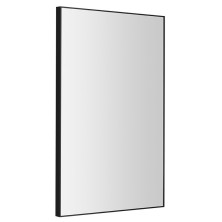 AROWANA zrcadlo v rámu 500x800mm, černá mat AWB5080