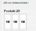 Blanco FLEXONII 60/3 košový systém   521 472