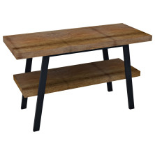 TWIGA umyvadlový stolek 120x72x50 cm, černá mat/old wood VC453-120-8