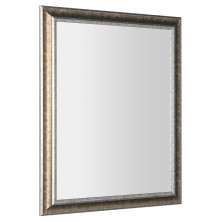 AMBIENTE zrcadlo v dřevěném rámu 720x920mm, bronzová patina NL700