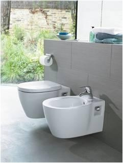 CONNECT E7125 01 stacionární  bidet s 1otvorem