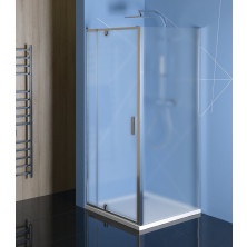 EASY LINE sprchový kout pivot dveře 800-900x900mm L/P varianta, sklo Brick EL1638EL3338