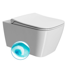 NUBES závěsná WC mísa, Swirlflush, 35x55cm, bílá ExtraGlaze 961511