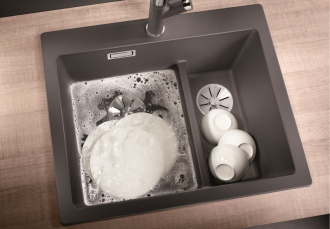 Blanco PLEON 6 Split dřez vestavný antracit granit 521 689