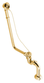 CHARLESTON vanová souprava pro vnější instalaci, řetízek, včetně sifonu, zlato 71799 42925
