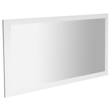NIROX zrcadlo v rámu 1200x700xmm, bílá lesk NX127-3030