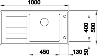 Blanco ANDANO XL 6S-IF dřez vestavný/do roviny hedvábný lesk nerez 523 000