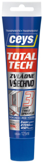 TOTAL TECH EXPRESS, lepidlo a tmel, 125ml, transparent 42507242