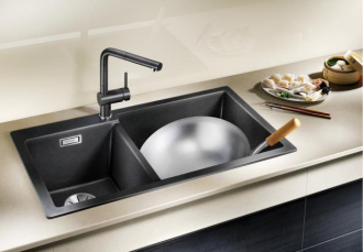 Blanco PLEON 9 dřez vestavný jasmí granit 523 062