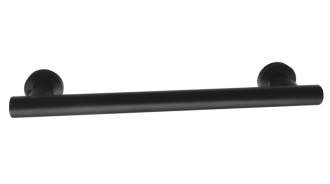 X-ROUND BLACK madlo 400mm, černá mat XH500B