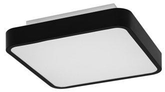 ORBIS BACKLIGHT stropní svítidlo, 350x350mm, WIFI RGB+stmívatelné, 28W, černá AC314100055