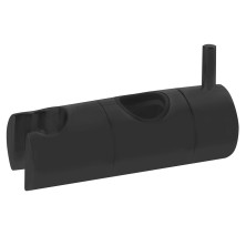 Držák pro sprchovou tyč 23mm, ABS/černá mat NDKJ639