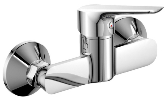 LOTTA nástěnná dřezová baterie 3/4", bez ramínka, chrom LT641