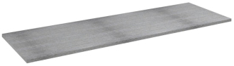 CIRASA deska DTDL 131x1,8x46,5cm, dub stříbrný CR131-1111