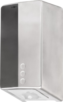 FUGA EVO bezdotykový elektrický osoušeč rukou, 164x327x151 mm, senzor, nerez mat 01831.S