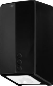 FUGA EVO bezdotykový elektrický osoušeč rukou, 164x327x151 mm,  senzor, černá lesk 01831.N