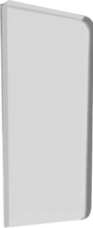 Dělící stěna mezi urinály 50x680x350 mm, nerez mat 13007.S