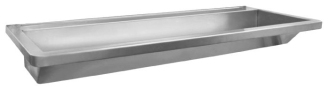 Závěsný umývací žlab 1800x130x500  mm, nerez mat 13050.18.SP.S