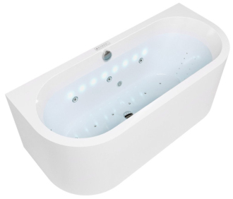 CHROMO PLANE vnitřní bodové barevné osvětlení vany, 8 RGB LED diod 91408 48608 91408