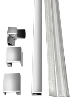 THRON LINE přetoková lišta s koncovkami