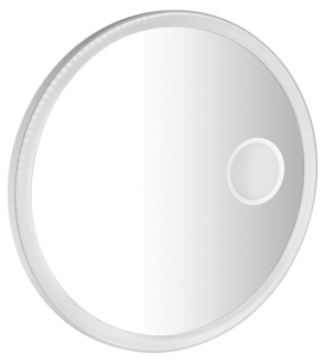 FLOAT kulaté zrcadlo s LED podsvícením ? 90cm, .zrcátko, senzor, 3500-6500K, bílá FT900