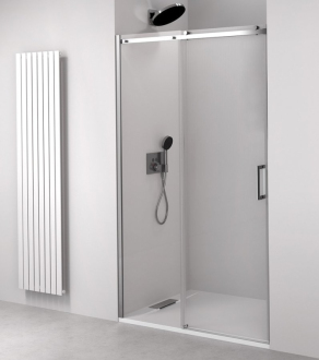 THRON ROUND sprchové dveře 1600 mm, kulaté pojezdy, čiré sklo TL5016-5005