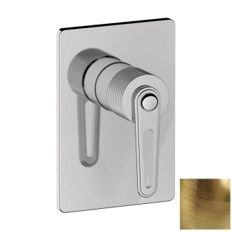 BEBÉ podomítková sprchová baterie, 1 výstup, bronz BB041/18