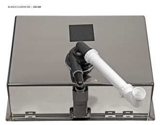 Blanco CLARON 550-U dřez pod desku nerez hedvábný lesk nerez 521 579