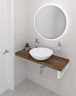 AVICE deska 150x36cm, old wood AV1568