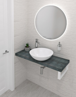 AVICE deska 240x36cm, aquamarine AV2466