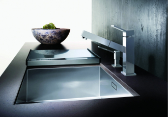 Blanco ZEROX 550-U dřez pod desku hedvábný lesk nerez 521 591