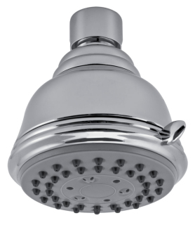 Novaservis Pevná sprcha 3-polohová průměr 75 mm chrom RUP/157,0