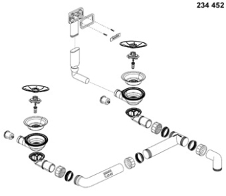Blanco ANDANO 340/180-U dřez pod desku hedvábný lesk nerez 522 979