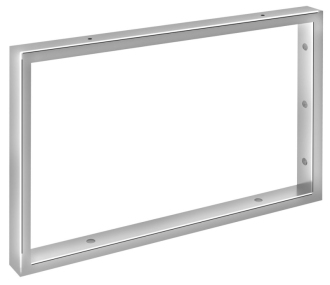 Podpěrná konzole 490x330x40 mm, ocel, chrom, 1 ks 30374 30374 50719